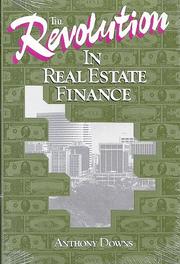 The revolution in real estate finance  Cover Image