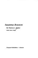 Susanna Rowson  Cover Image