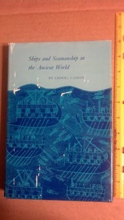 Ships and seamanship in the ancient world. Cover Image