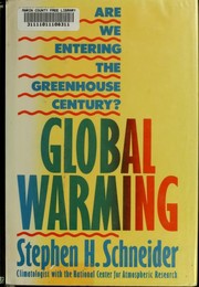 Global warming : are we entering the greenhouse century?  Cover Image