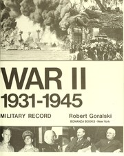 World War II almanac, 1931-1945 : a political and military record  Cover Image