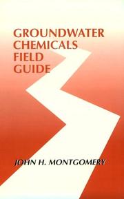 Groundwater chemicals field guide  Cover Image