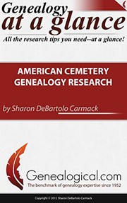 American cemetery research  Cover Image