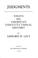 Go to record Judgments; essays on American constitutional history