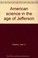 Go to record American science in the age of Jefferson